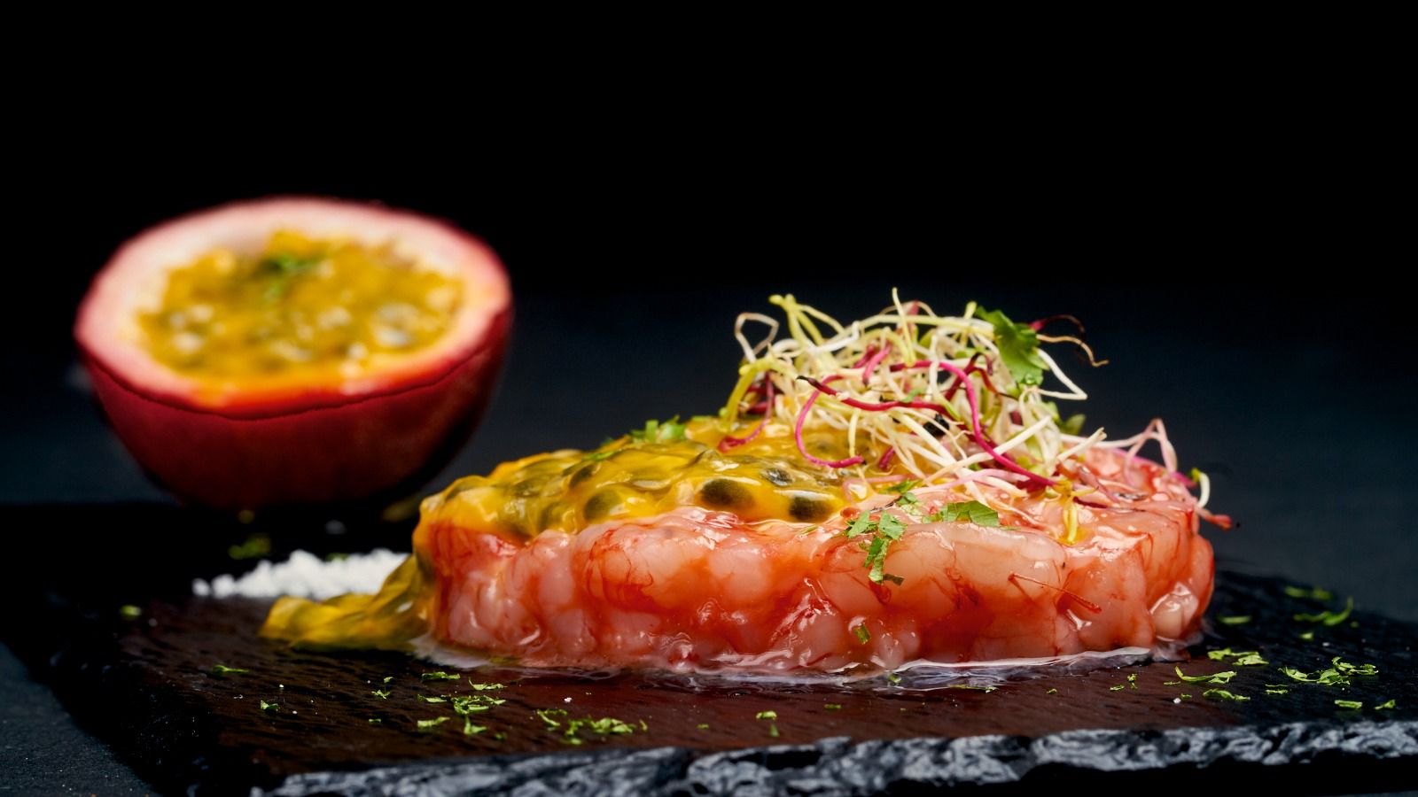 Tartare di Gambero rosso di Mazara